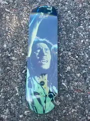 Primitive Skate x Bob Marley Stand UP Multi 8.125" Skateboard Deck RARE LE