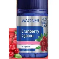 在飛比找iOPEN Mall優惠-澳洲 Wagner蔓越莓 超濃縮囊25000mg 大容量90