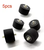 5pcs Pinch Roller Rings For Cassette Tape Deck Recorder With Shaft 10x6x1.5mm