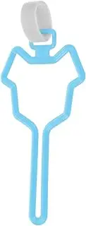 BELLIFFY Pet Waste Bag Clip Dog Waste Bag Holder Dog Walking Accessories Pet Supplies Puppy Essentials Abs Sky-blue