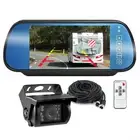 7" Rearview Monitor Caravan Reversing Camera 4PIN System 12v 24v Kit CCD iPoster