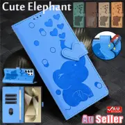Flip Case Cute Leather Wallet Cover For Samsung S25 S24 Ultra S23 S22 S21 S20 FE