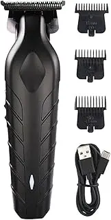 Men’s Beard Shaver – Cordless Hair Clipper Trimmer with Rechargeable Battery, Compact Grooming Gadget for Barbers and Beginners, Ideal Precision Tool for Home Haircuts, Mustache Styling