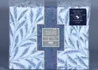 WILLIAM MORRIS WILLOW CORNFLOWER 200 TC 100% Cotton Percale KING Sheet Set