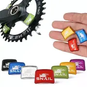 UK SNAIL MTB Bike Chainset Single-Speed Chainring Screws Square Bolts Black/Red