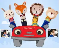 在飛比找樂天市場購物網優惠-韓國 LEMONKID 卡通汽車安全帶抱枕 安全帶護套 兒童