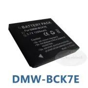 Battery for Panasonic DMW-BCK7 DMW-BCK7E DMW-BCK7GK DMW-BCK7PP Lumix DMC-TS30