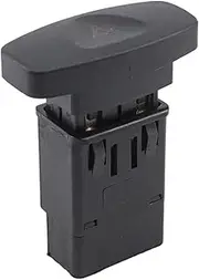 DYUZUEMGTK 8200446717 Fit for Renault Symbol Emergency Hazard Warning Light Flash Switch Button Lamp 82004-46717 8 Pins Parts
