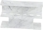 ELAYARD Eyelash Extension Tweezers Holder Acrylic Display Stand for Makeup Tweezers Organization Durable Marble Design Convenient Storage Rack for Lash Grafting Tools