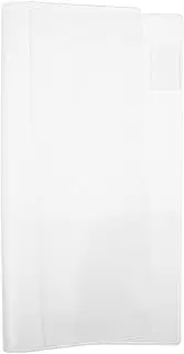 NAMOARLY Clear Book Cover Sleeve for Hardcover Notebooks and Journals Protection for Planners Custom Fit Book Jacket for Enhanced Longevity and Modern Style