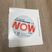 Adobe Illustrator CS WOW Disk Windows & Mac Sealed Vintage Rare CD/Rom 2004