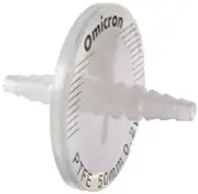 OMICRON® PTFE(Hydrophobic) Air Vent Filter,60psi Max, 50mm, 0.2um, Sterile 10/Pk