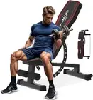 Weight Bench,Adjustable Back- Seat- Incline - Strength Training