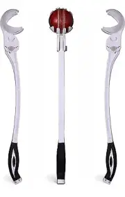 Adjustable Side Arm Ball Thrower for Cricket Leather & Tennis Ball White Colour