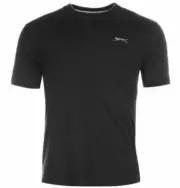 Slazenger Plain T-Shirt Herren Snr64 navy Größe M - neu + OVP