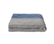 KAS Danilo Denim Dual Shade Throw Rug 130 x 170cm