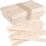 200 Pack Wooden Multi-Purpose Popsicle Sticks,Natural Wooden Lollipop Sticks, Lo