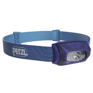 【PETZL】TIKKINA 超輕量標準頭燈300流明.IPX4防水.LED頭燈(E060AA01 藍)