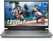 [DELL] G15 5520 15.6 Inch Gaming Laptop - FHD 120Hz Display, Intel Core i7-12700H, 16GB DDR5 RAM, 512GB SSD, NVIDIA RTX 3060 6GB GDDR6, Wi-Fi 6, Windows 11 - Spector Green