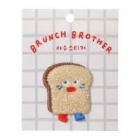 在飛比找誠品線上優惠-日本 MARK'S Brunch Brother/ 刺繡貼紙