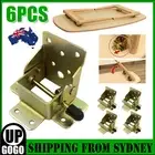 6PCS DIY Folding Table Leg Brackets Fittings Self Lock Extension Foldable Hinge