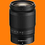 Nikon NIKKOR Z 24-200MM F/4-6.3 VR Lens - Brand New