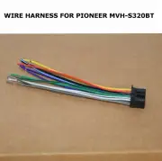 NEW WIRE HARNESS FOR PIONEER MVHS320BT MVH-S320BT FREE FAST SHIPPING