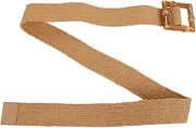 [BESPORTBLE] Braided Straw Waist Belt for Women Elastic Design with Buckle Comfortable Fit for Summer Beach Dresses Ethnic Style Accessory Outfit