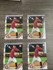 2019 Bowman Draft 4 Card Lot (Arizona Diamondbacks Ryne Nelson) 1st BOWMAN!