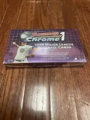 1998 Bowman Chrome Baseball HOBBY Box Series 1 Unopened Sealed DAVID ORTIZ ? M72