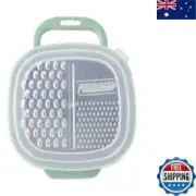 Grater with Storage Box Grate Cheeses Carrots Garlic Ginger and Other Food Items