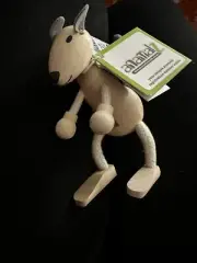 NEW AnamalZ Kangaroo Poseable Wood Wooden Figure 10cm Preschool Steiner