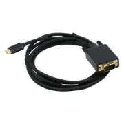 USB3.1 Type C to VGA Adapter Cable 31inch Supports Mirror and Extend