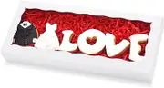 XINHPKGG 50pcs Cookie Boxes with window: 12 x 5 x 1.5 Inch Bakery Boxes, Treat Boxes, Chocolate Covered Strawberries Boxes for Valentine's Christmas- White