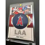 神鱒 MIKE TROUT TOPPS SERIES ONE  天使隊徽LOGO卡 洛杉磯天使 全明星巨砲強打MVP