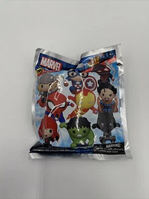 *NEW* Marvel Classic Series 10 3D Foam Collectible Bag Clip (1 Random Blind Bag)
