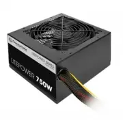 TT 750W Litepower GEN2 Power Supply - Black, Active PFC, 230V, 120mm Fan