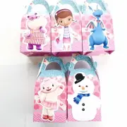 5x Doc McStuffins Lolly Loot Bag Box. Party Supplies Bunting Banner Flag Cake