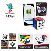 The Original Rubik’s Cube ConnectedX, Bluetooth-Enabled 3x3 Speed Cube with G...