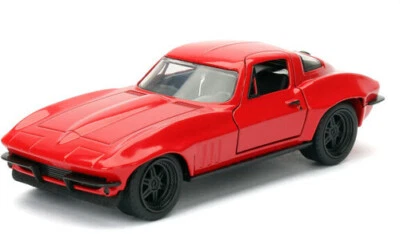 Jada Toys - 1:24 Fast & Furious 8 - Letty's 1966 Chevy Corvette [New Toy] Figu