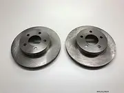 2 x Front Brake Disc Compatible with Jeep Cherokee (Liberty) KJ 2002-2007 BBD/KJ/002A