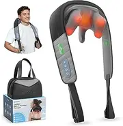 [COMFIER] Shiatsu Neck Massager with Heat, Wireless 4D Deep Kneading Massager for Neck Shoulder and Back Relief Gift for Men Women