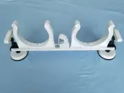 MAX HOLDING SYSTEMS - SCUBA TANK HOLDER - 2-Tank Holder w/ New Speargun Holder