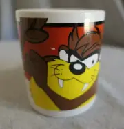 NEW Gibson Looney Tunes TAZ Tasmanian Devil Flexing Coffee Tea Cup Mug 3.75" H