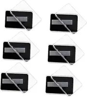 Generic Box Manicure Set Display Box Gel Nail Kits False Nails Fake Nails Nail Tools for Nail Art Nail Polish Kit Come Kit Nail Gel Kit Fake Nail Storage Press on Nails Silver Acrylic