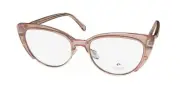 NEW PRIVE REVAUX THE VERONICA BLUE LIGHT TECHNOLOGY EYEGLASS FRAME 53-17-140