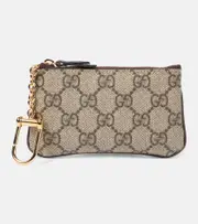 [Gucci] Gucci Ophidia GG Canvas coin purse One Size beige