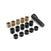 M14 x 1.25 mm Spark Plug Rethread Repair Tap Tool Thread Reamer Inserts Kit