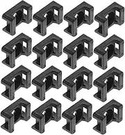 POPETPOP Plastic Wire Organizer Cable Tie Mounts Zip Tie Holder under Desk Cable Management 500 Pcs