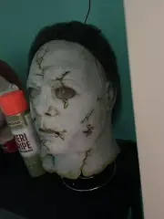 Rob Zombie Michael Myers Buried Mask With Blood Splatter. (NOT TOTS)